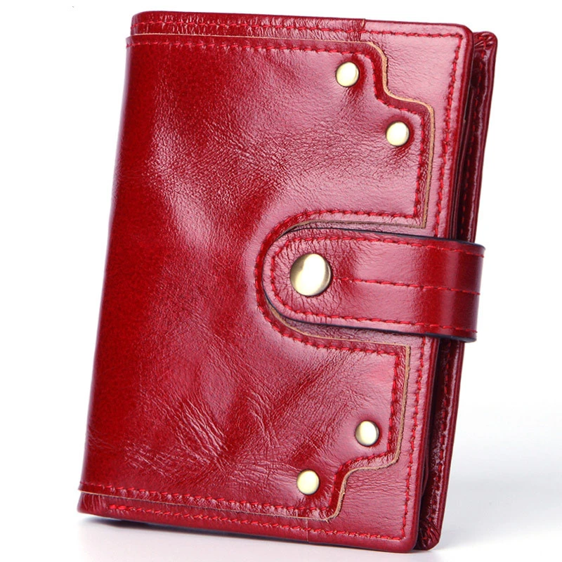 Men's high-end suede leather business wallet