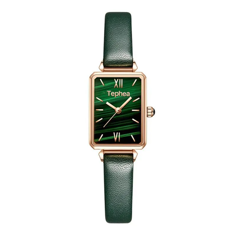 Simple Temperament Malachite Texture Dial