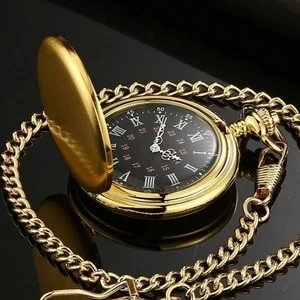 Manual Pocket Watch Student Quartz Necklace Pocket Watch Double