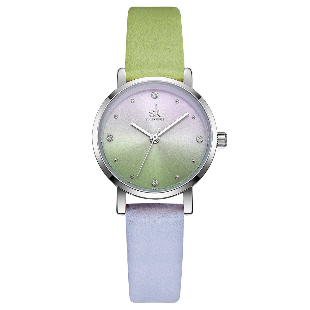 Two color belt leisure Women's Watch