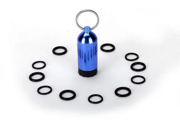 Diving Cylinder O-Ring Red, Silver And Blue Equipment Maintenance