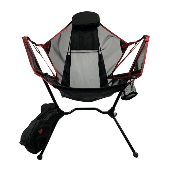 Convenient Simple Aluminum Moon Chair With Aluminum Backrest