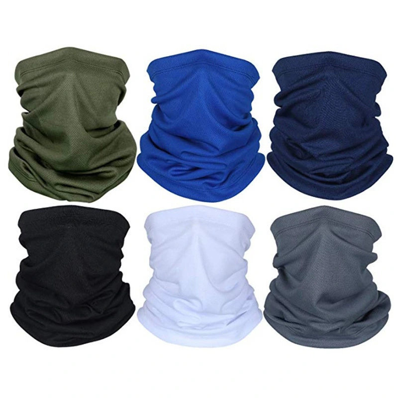 Turban face mask sun protection face towel riding mask