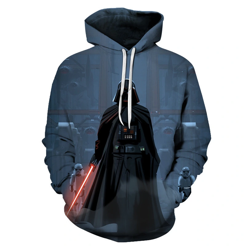 Couple Hoodie 3D Digital Printing Hoodie Men'S And Women'S Sports And Leisure Baseball Uniform