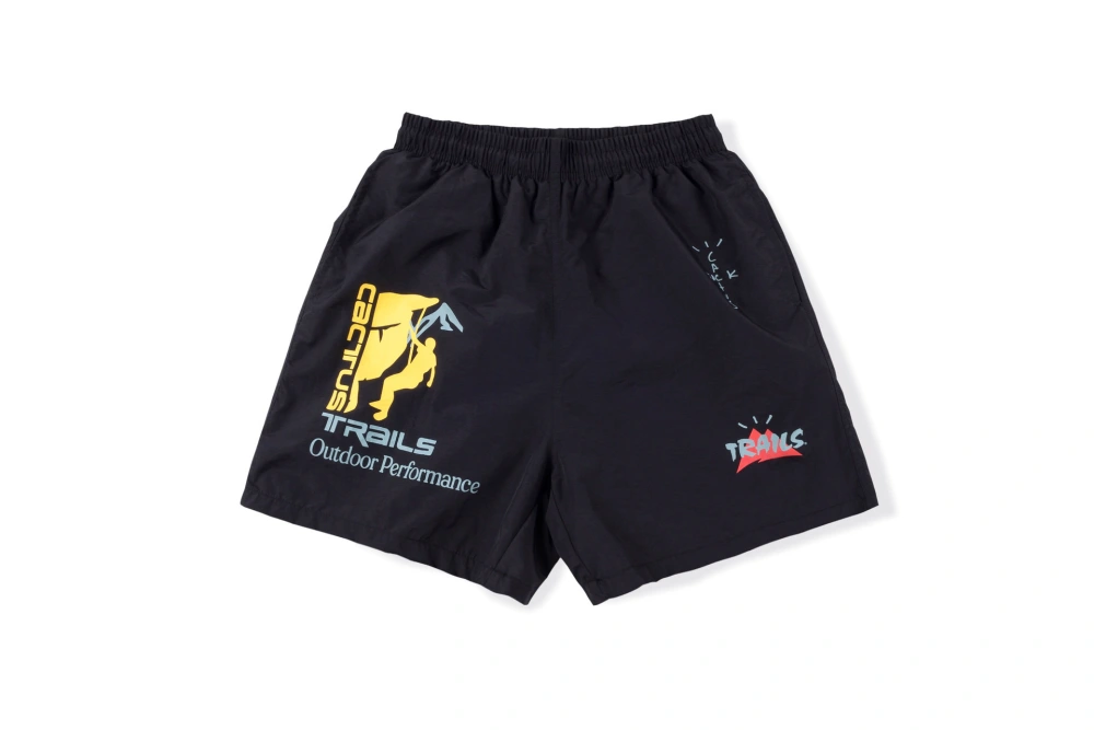 Travis Scott Cactus Jack Trails Path Shorts Men Women 