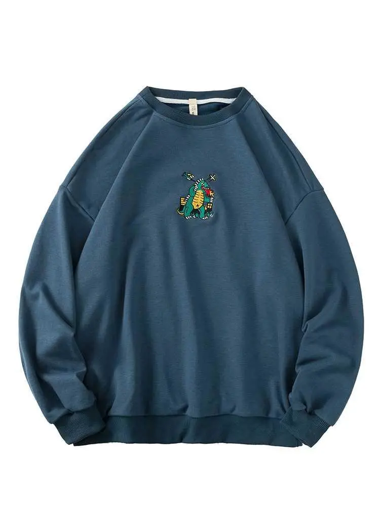 Autumn Hong Kong Style Cartoon Long-sleeved Sweater 