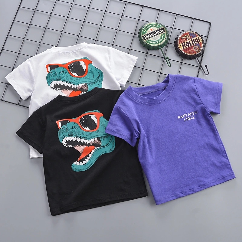 Children's Summer Bottoming Shirt Korean Version