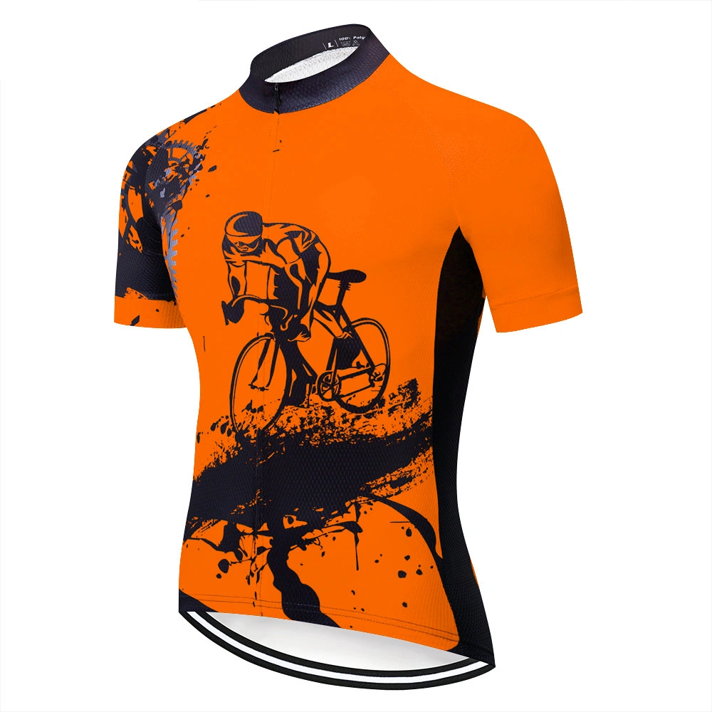 Summer Men's Perspiration Breathable Cycling Jersey