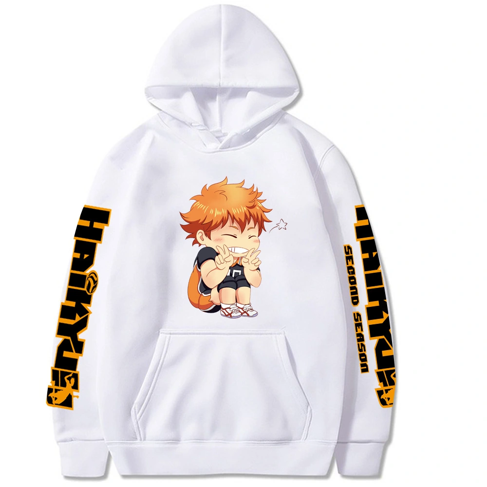 Anime Loose Hoodie Hooded Sweater Men