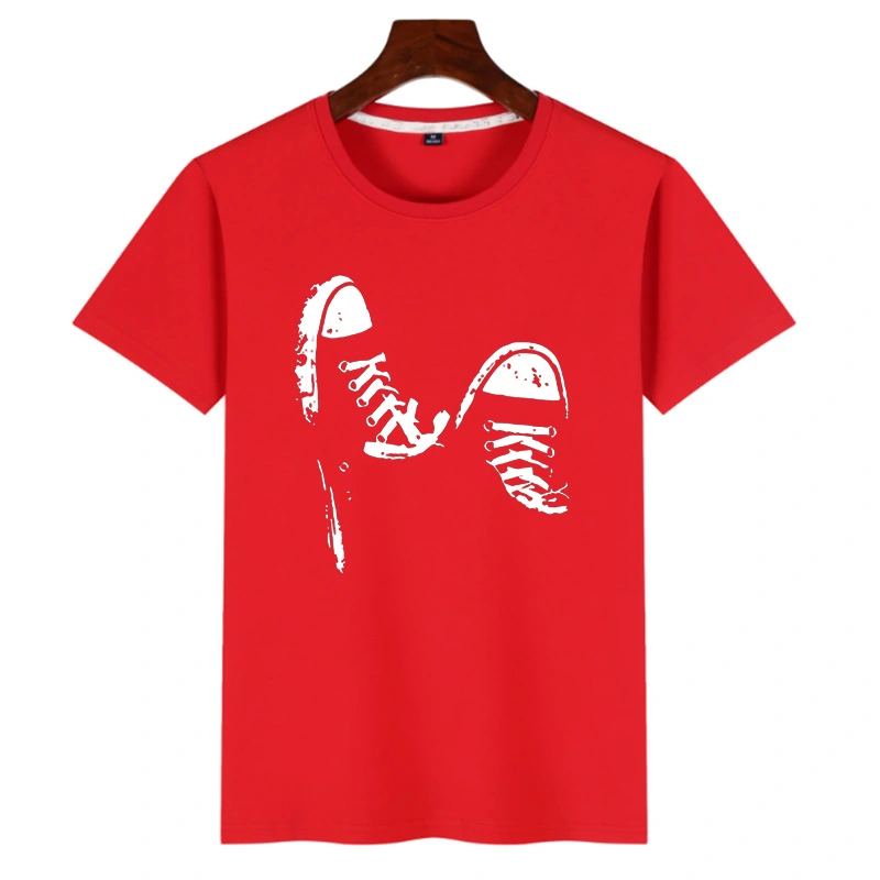 Men's Summer New Personality Printed Round Neck T-Shirt
