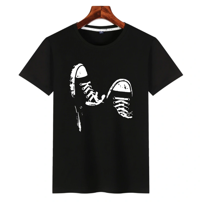 Men's Summer New Personality Printed Round Neck T-Shirt