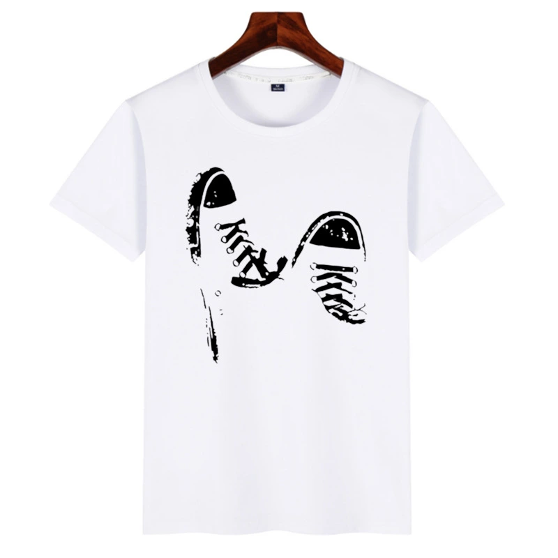 Men's Summer New Personality Printed Round Neck T-Shirt