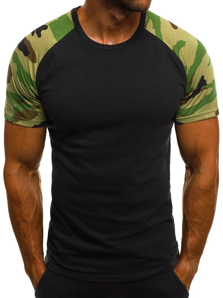 Men's Thin Slim Fit Casual Sports T-shirt
