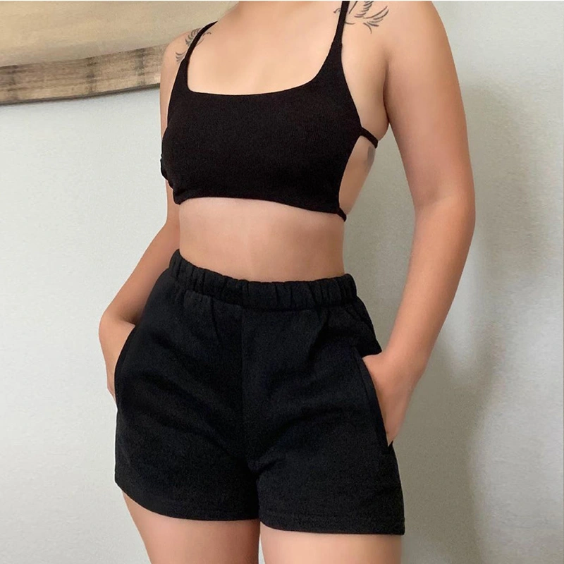 Sling Shorts Running Fitness Two-piece Suit