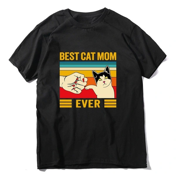 Printed short-sleeved T-shirt