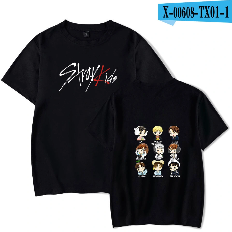 Korean short sleeve t-shirt for men and women