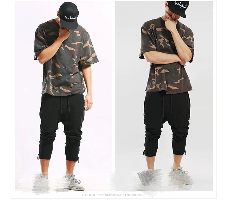 Camouflage extra wide short sleeve