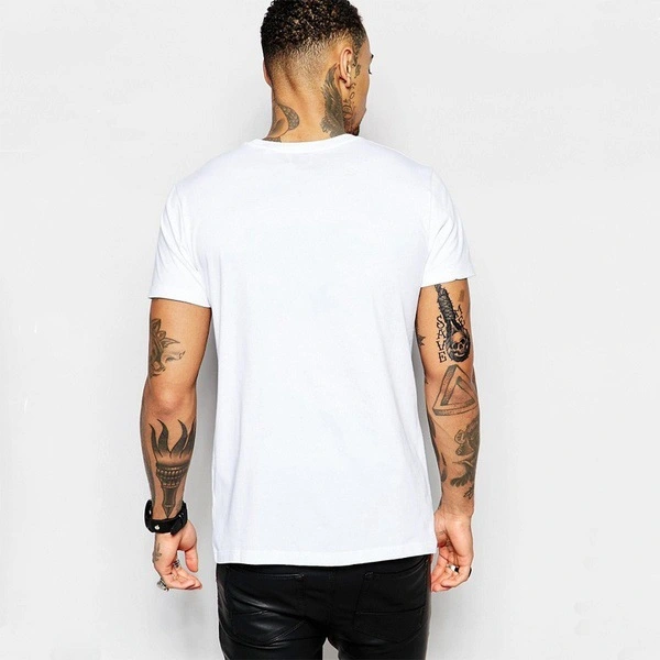 White summer panda print T-shirt