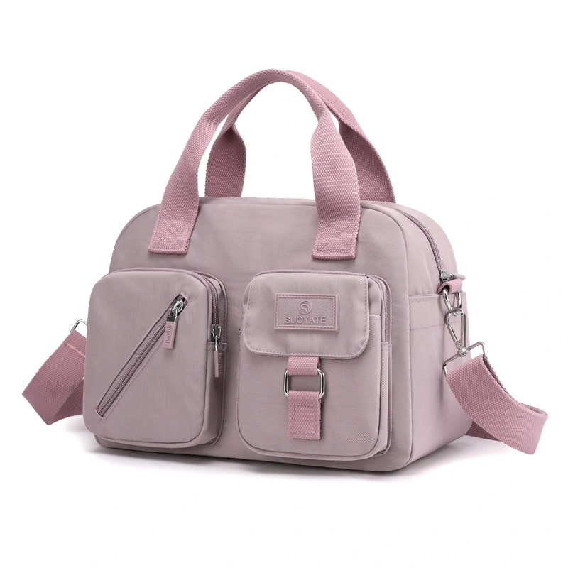 Fashion Portable Nylon Fabric Crossbody Handbag