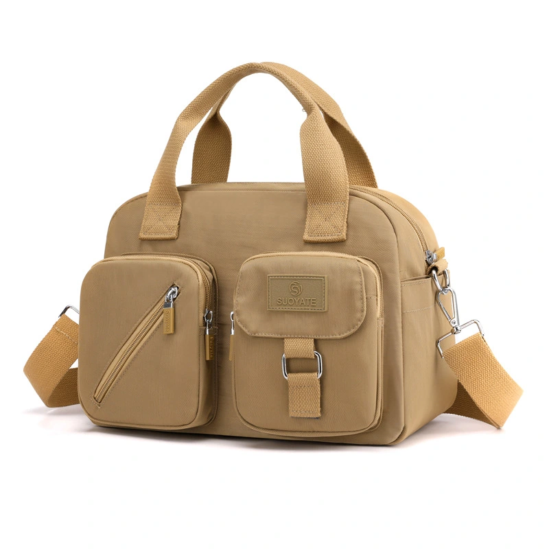 Fashion Portable Nylon Fabric Crossbody Handbag