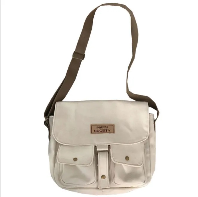 Female Korean Ins Retro Student Canvas Bag