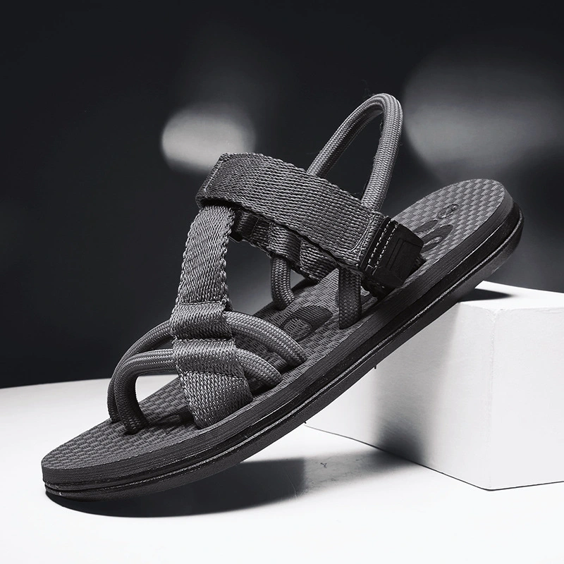 Men's beach shoes woven sandals