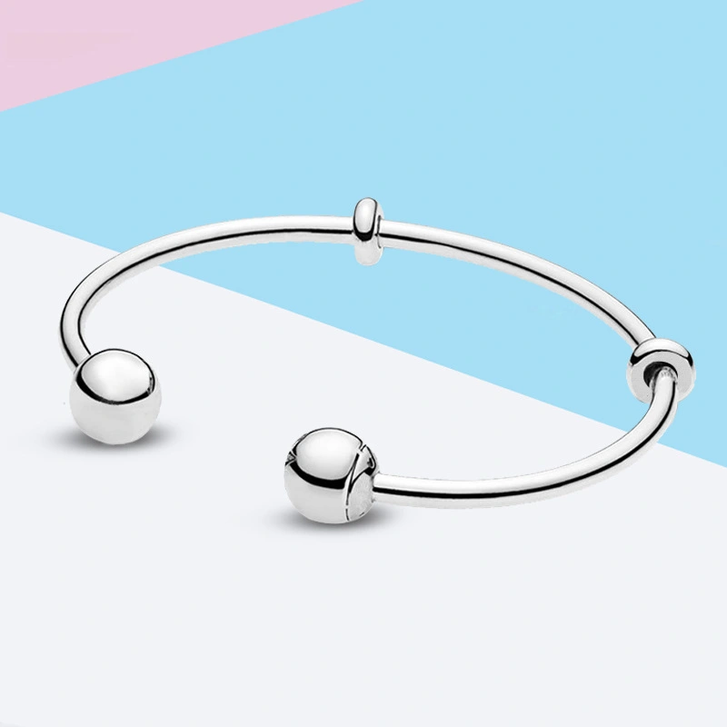 Round head smooth bracelet