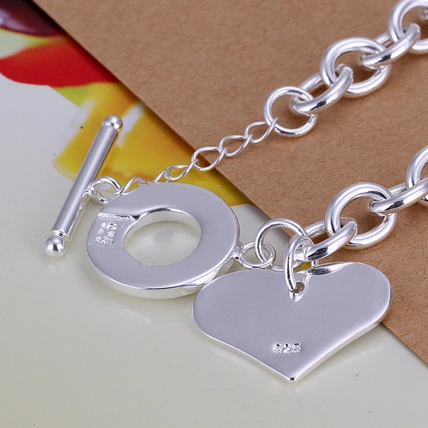 Korean version silver-plated bracelet