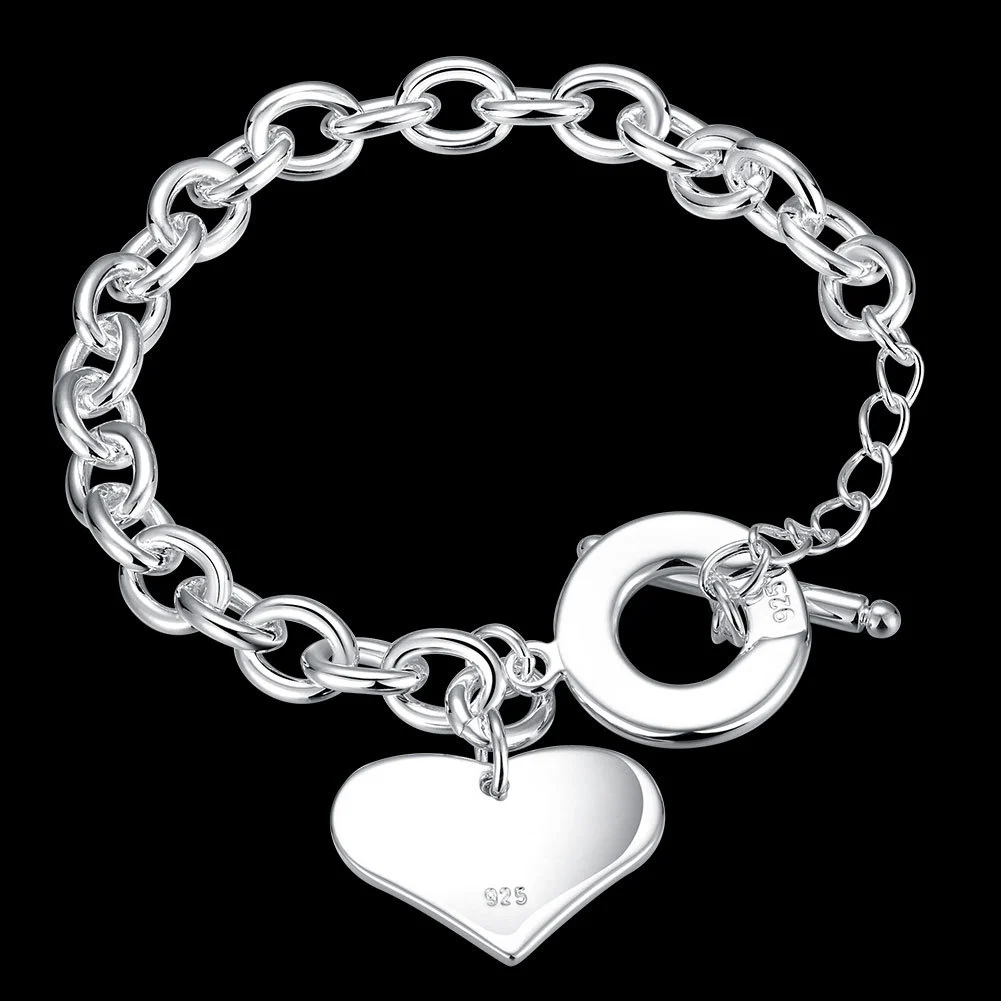 Korean version silver-plated bracelet