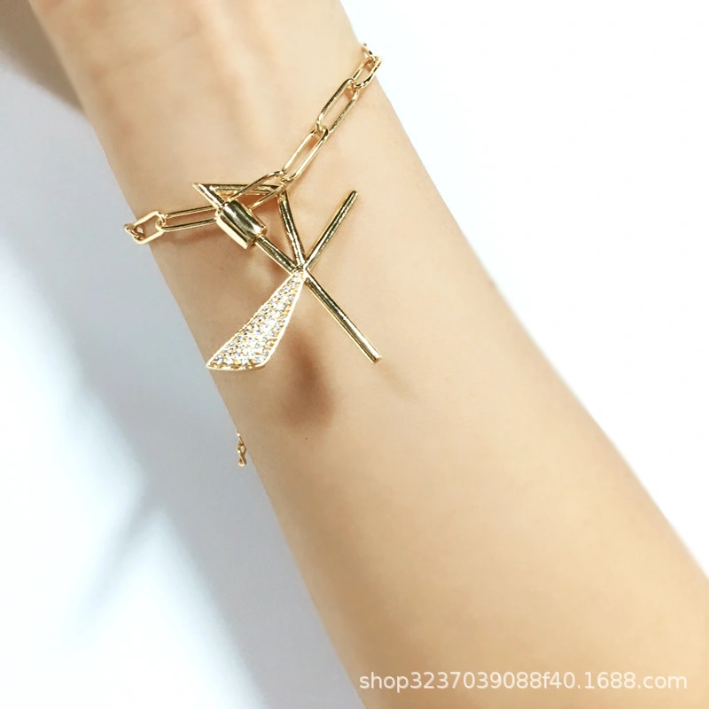 26 letters necklace bracelet pendant