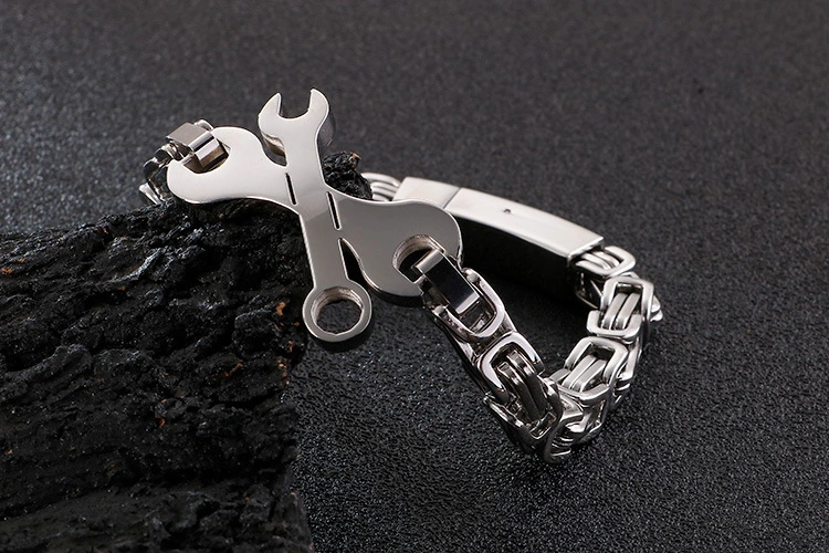 Fashion Trend Emperor Circle Chain Titanium Steel Bracelet