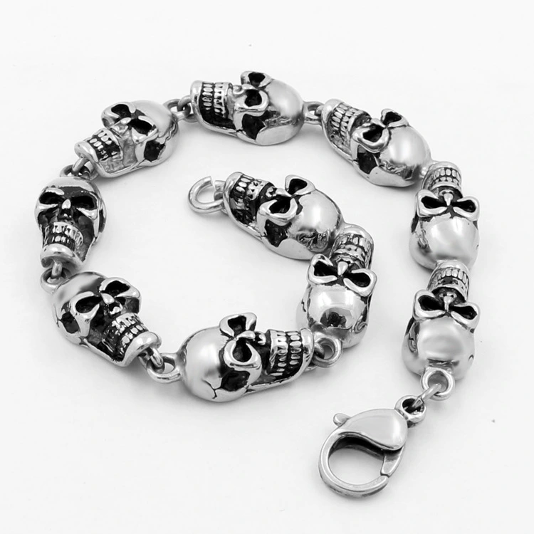 Stainless Steel Bracelet Skull Skull Titanium Steel Bracelet