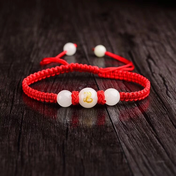 Bracelet Zodiac Zodiac Year Red String Bracelet Medallion Luminous Bracelet Transport Hand-woven Luminous