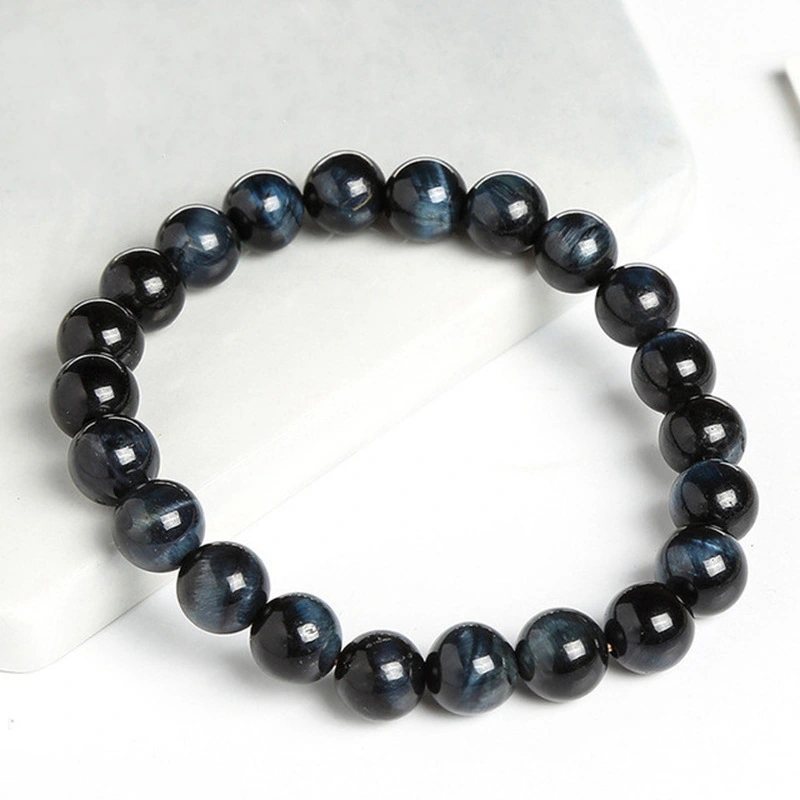 Natural Tiger Eye Stone Men's Bracelet