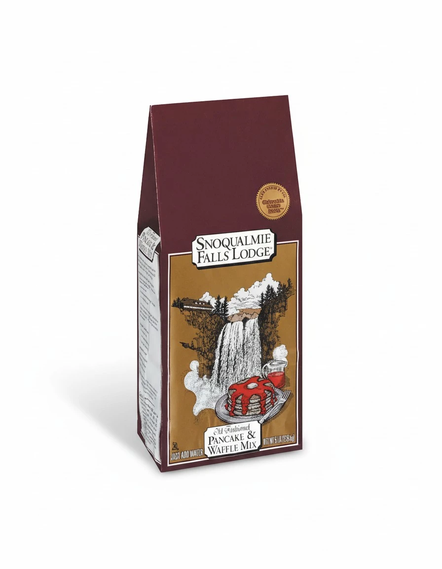 Snoqualmie Falls Lodge Pancake & Waffle Mix, Old Fashioned, 5-Pound Bag