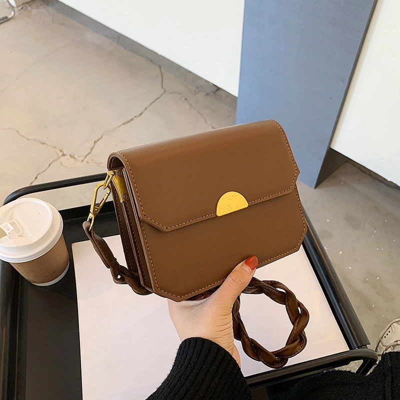 Autumn and winter new trendy fashion retro all-match small square bag