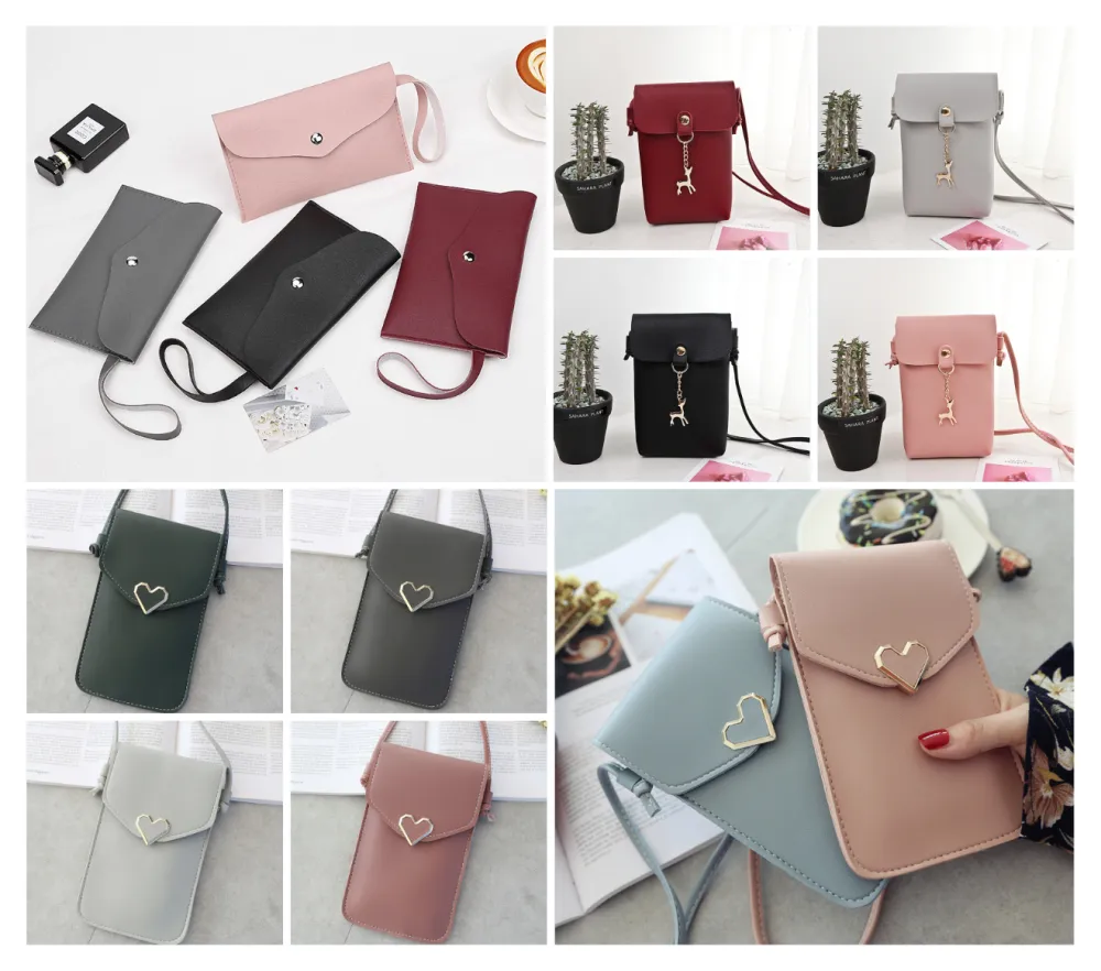 Casual coin purse mini mobile phone bag