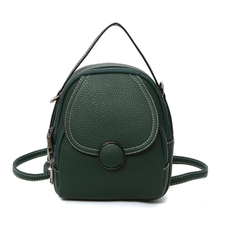 New Pu backpack fashion women's bag