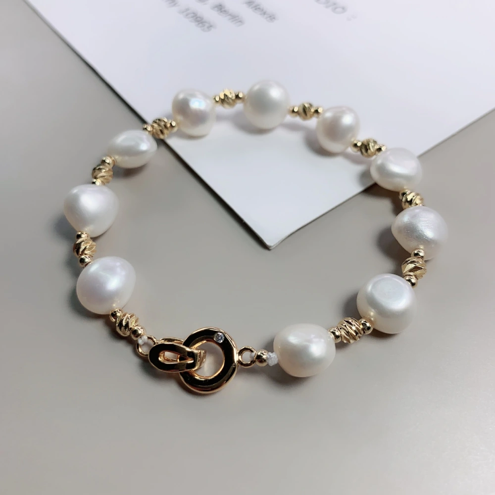 Wild Temperament Baroque Pearl Bracelet