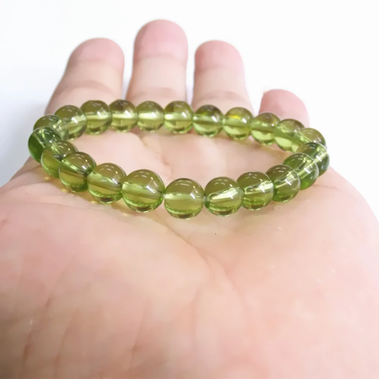 Fashion Beaded Bracelet Bracelet Wholesale 8mm Glass Bead Bracelet Guangdong Small Jewelry Wholesale Store Promotion