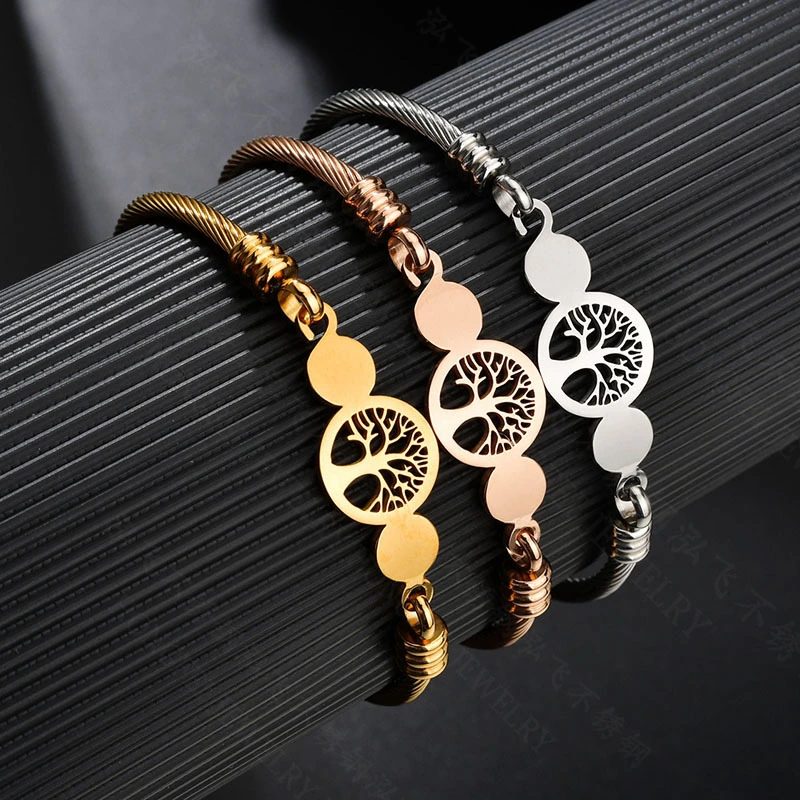 Hollow Tree Of Life Bracelet