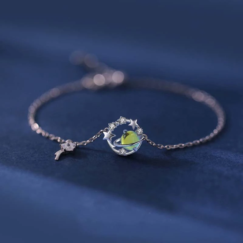 Simple personality creative planet fantasy bracelet
