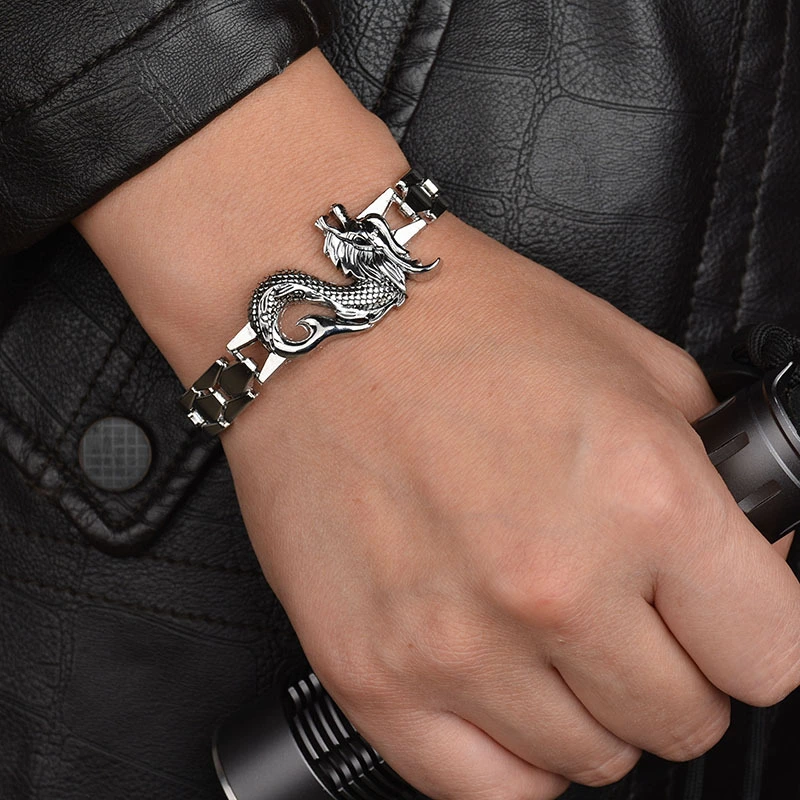 Personality Watch-style Zodiac Dragon Bracelet