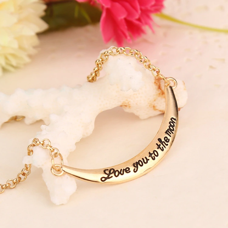 Love you to the moon ladies vintage bracelet