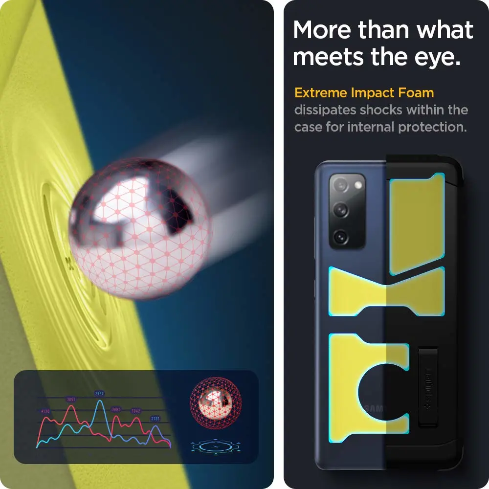Spigen Tough Armor Designed for Galaxy S20 FE Case (2020) - Black