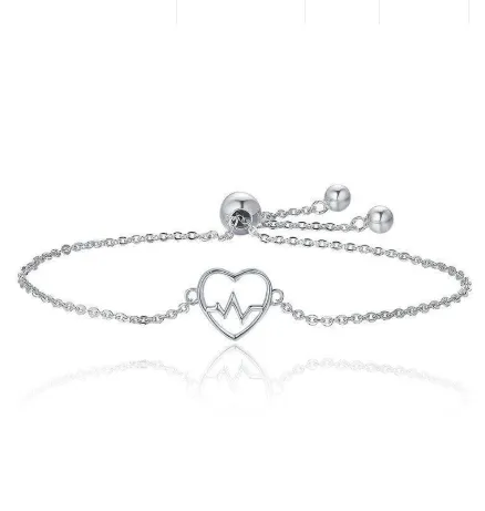 Heart-shaped simple fashion women's jewelry