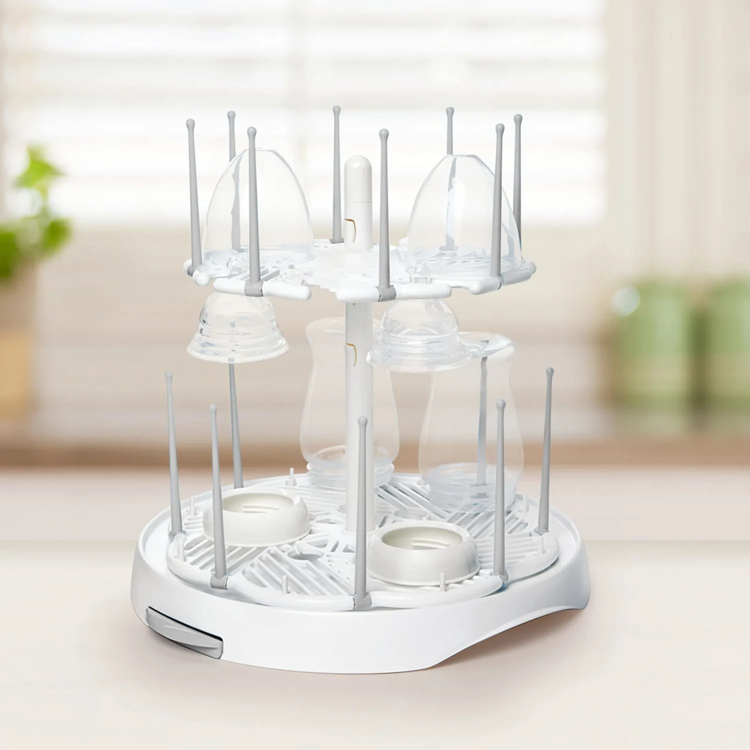 Munchkin® High Capacity Drying Rack for Baby Bottles and Accessories, White