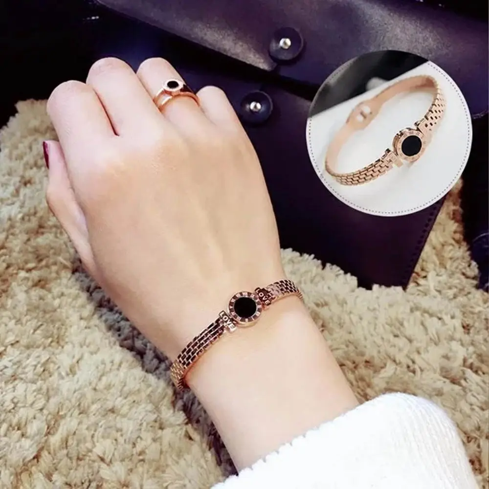 High fashion strap chain men and women couple bracelet