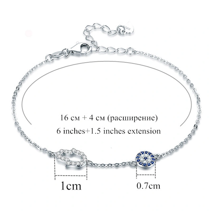 Sterling silver personality bracelet