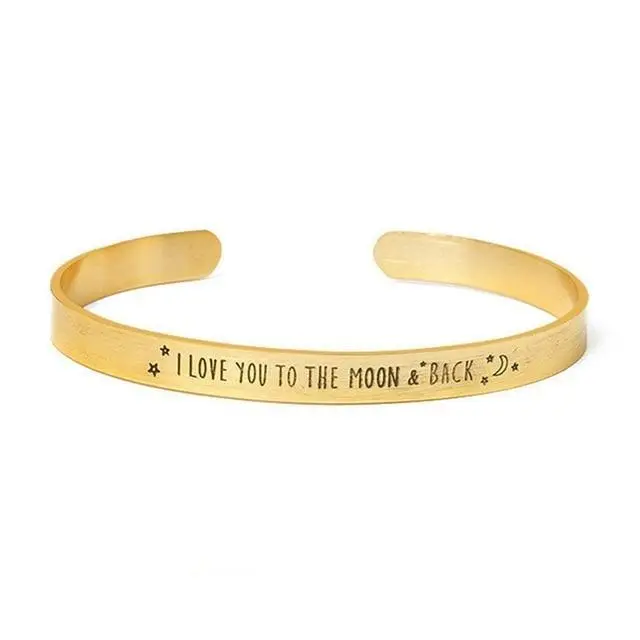 Size Adjustable Jewelry Lettering I Love You Bracelet